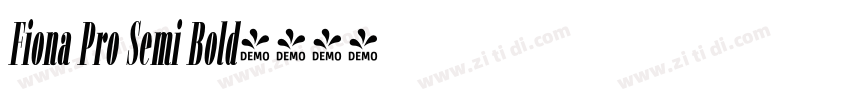 Fiona Pro Semi Bold字体转换 Fiona Pro Semi Bold字体转换